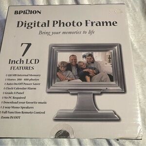 BPIDION Digital Photo Frame 7 Inch LCD